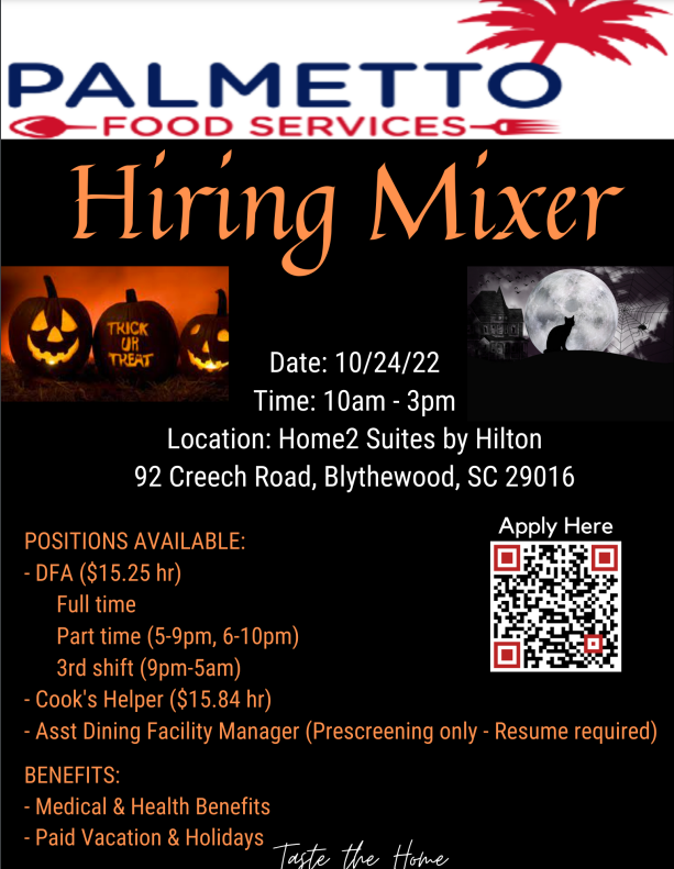 PFS Hiring Event